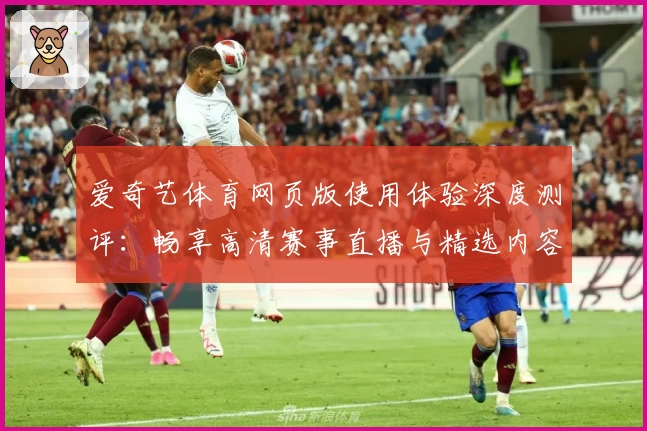 爱奇艺体育网页版使用体验深度测评：畅享高清赛事直播与精选内容的全新方式